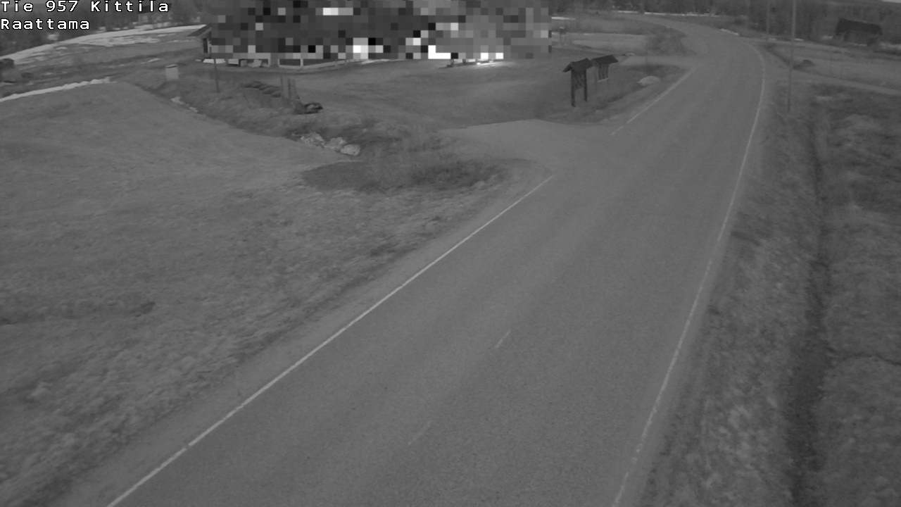 Weather Camera Image Väg 957 Kittilä, Raattama, Kittilä, Lappi
