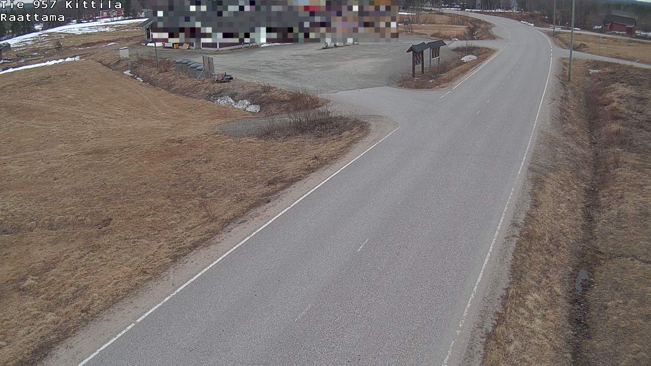 Weather Camera Image Road 957 Kittilä, Raattama, Kittilä, Lappi