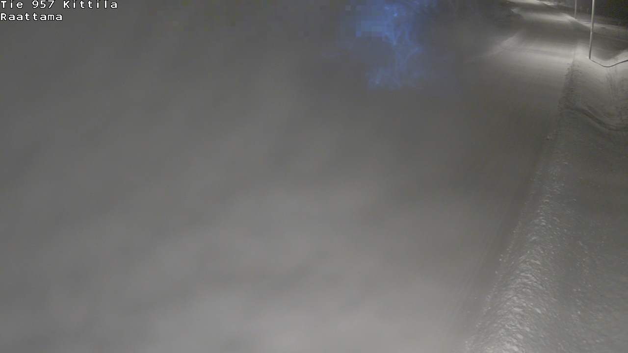 Weather Camera Image Väg 957 Kittilä, Raattama, Kittilä, Lappi