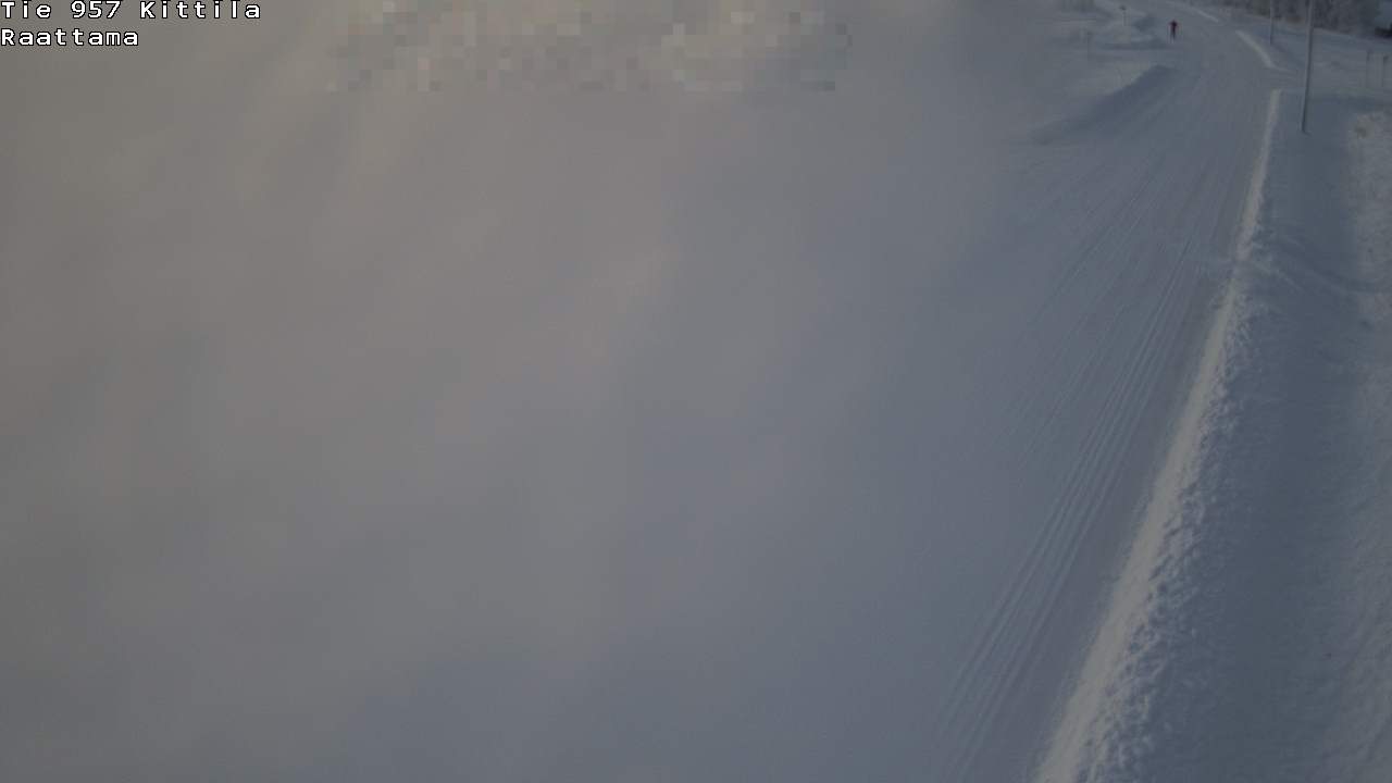 Weather Camera Image Väg 957 Kittilä, Raattama, Kittilä, Lappi