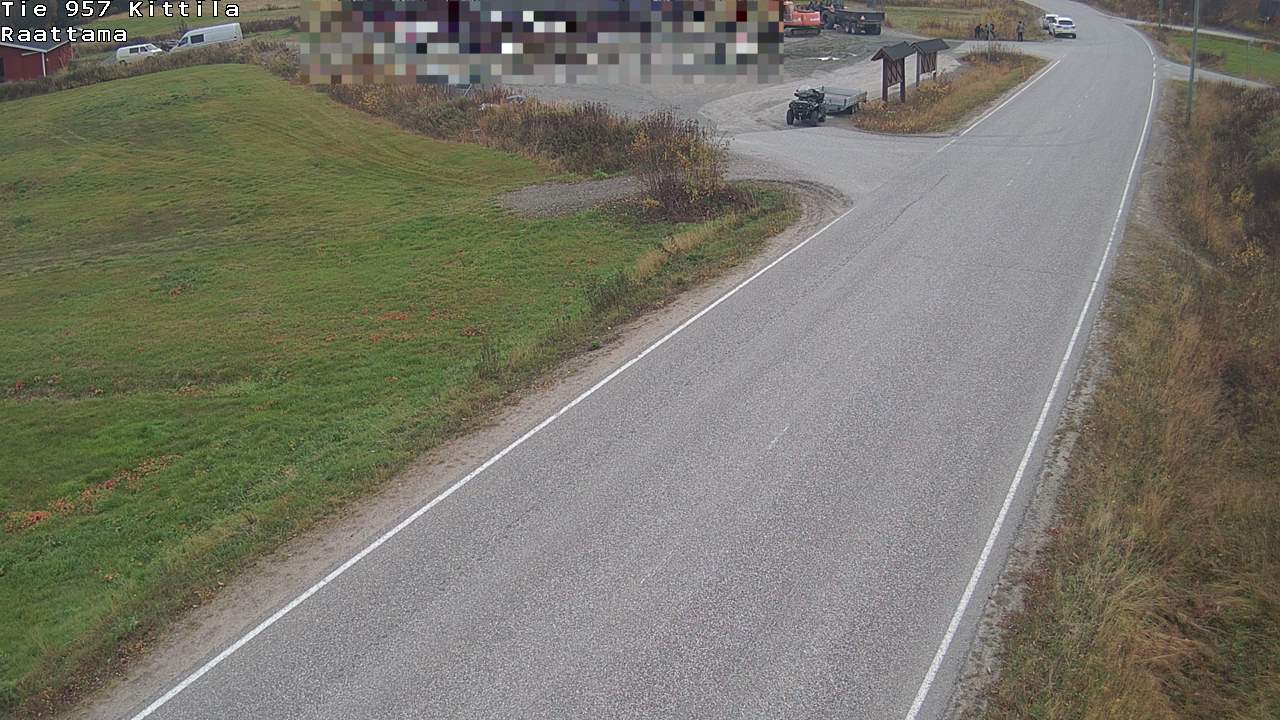 Weather Camera Image Väg 957 Kittilä, Raattama, Kittilä, Lappi