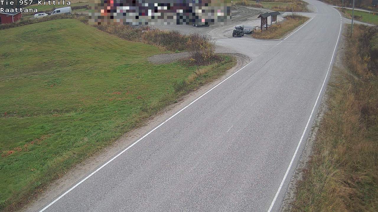 Weather Camera Image Väg 957 Kittilä, Raattama, Kittilä, Lappi