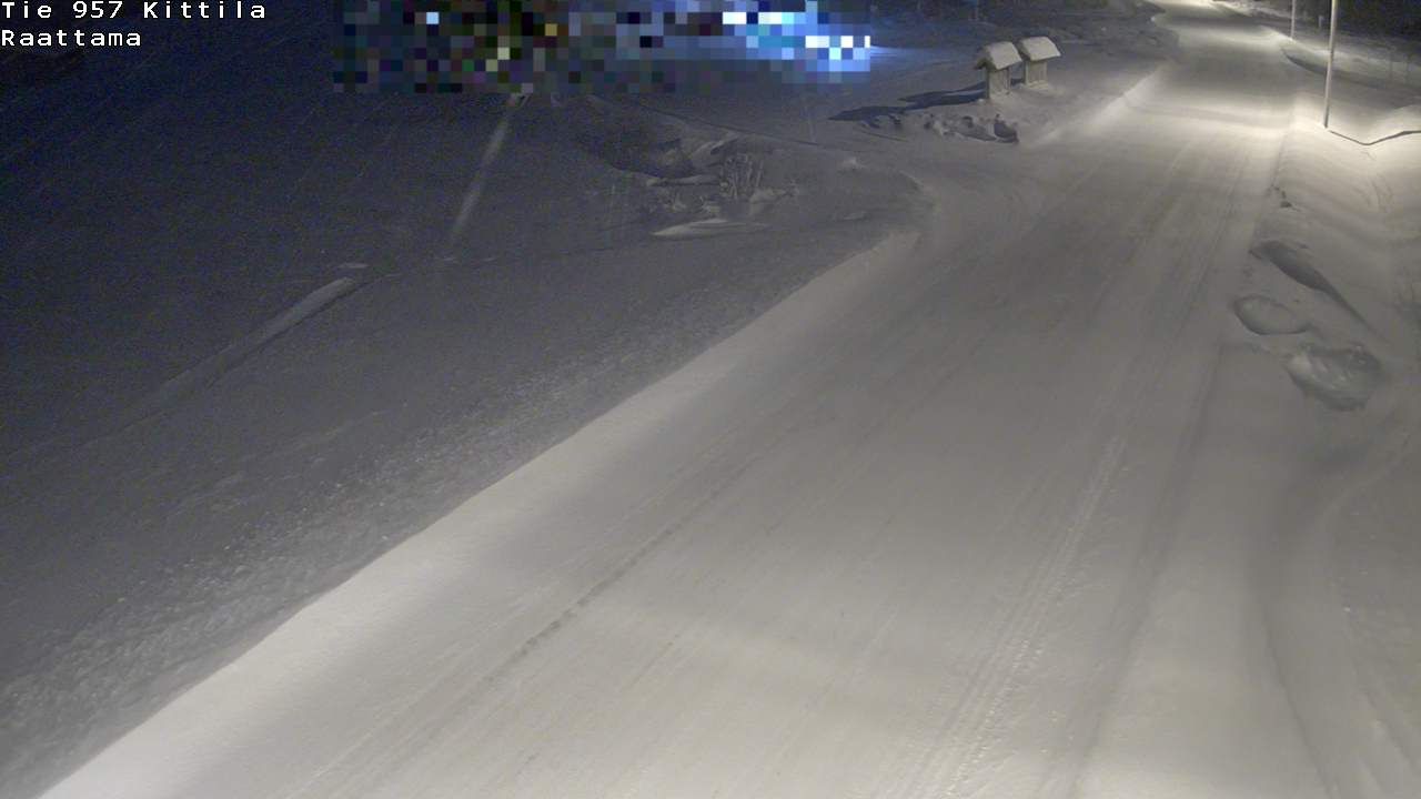Weather Camera Image Road 957 Kittilä, Raattama, Kittilä, Lappi
