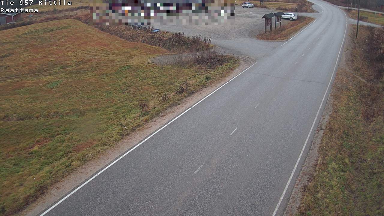 Weather Camera Image Väg 957 Kittilä, Raattama, Kittilä, Lappi