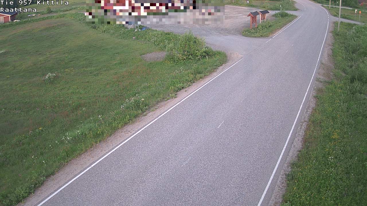 Weather Camera Image Road 957 Kittilä, Raattama, Kittilä, Lappi