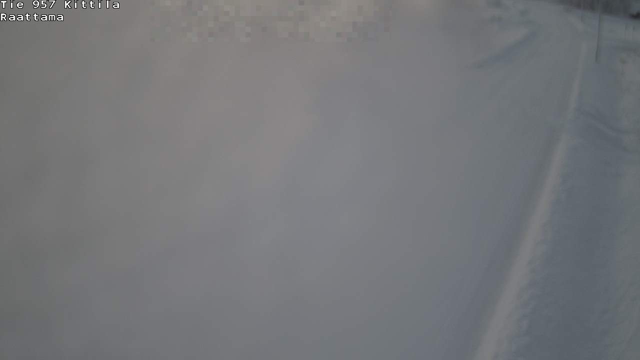 Weather Camera Image Väg 957 Kittilä, Raattama, Kittilä, Lappi