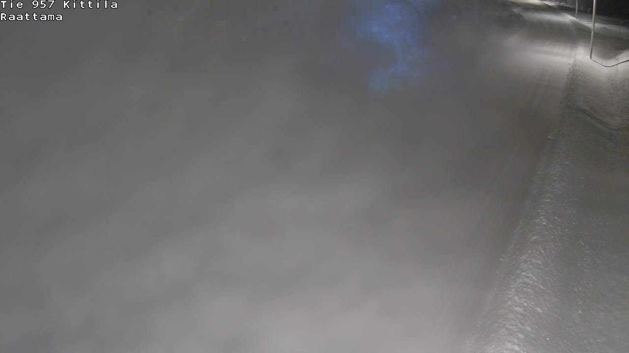Weather Camera Image Väg 957 Kittilä, Raattama, Kittilä, Lappi