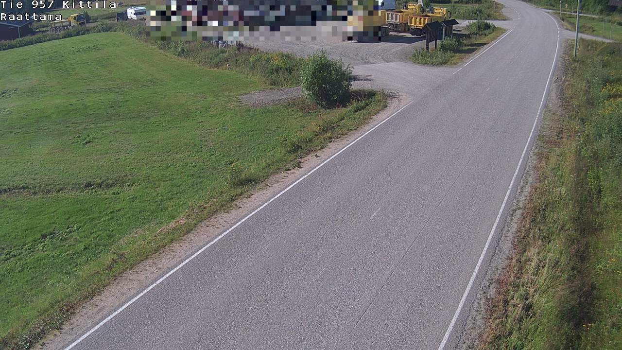 Weather Camera Image Väg 957 Kittilä, Raattama, Kittilä, Lappi