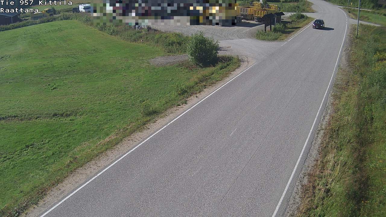 Weather Camera Image Väg 957 Kittilä, Raattama, Kittilä, Lappi