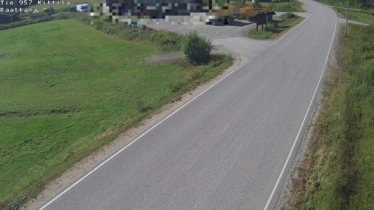 Weather Camera Image Väg 957 Kittilä, Raattama, Kittilä, Lappi