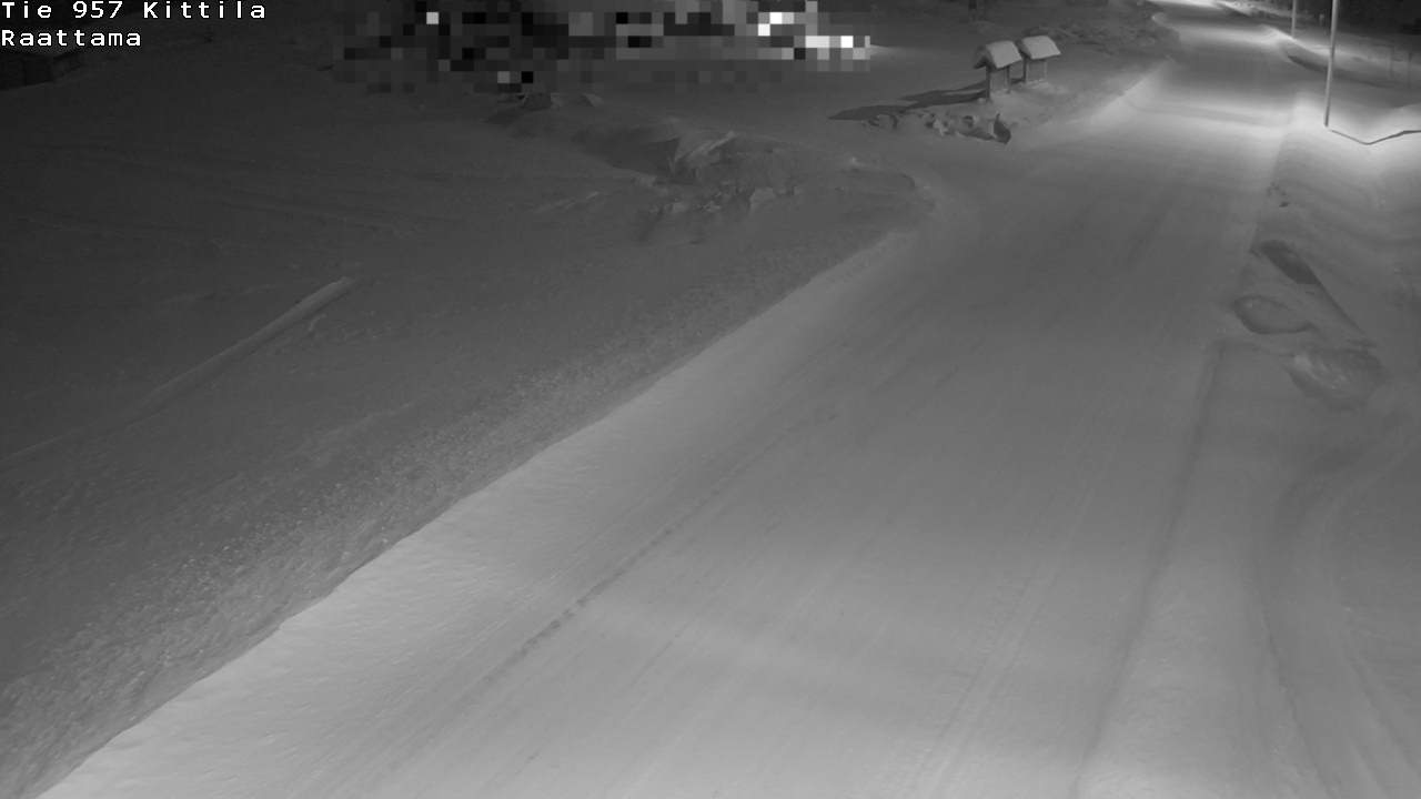 Weather Camera Image Road 957 Kittilä, Raattama, Kittilä, Lappi