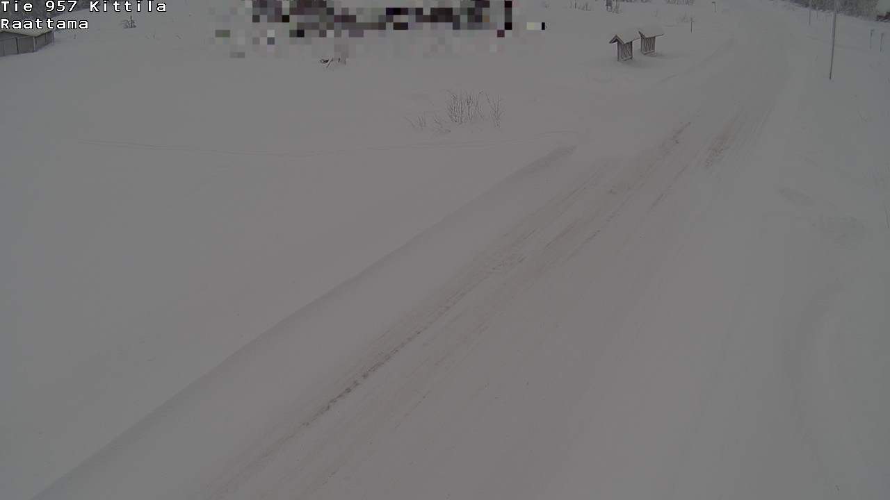 Weather Camera Image Road 957 Kittilä, Raattama, Kittilä, Lappi
