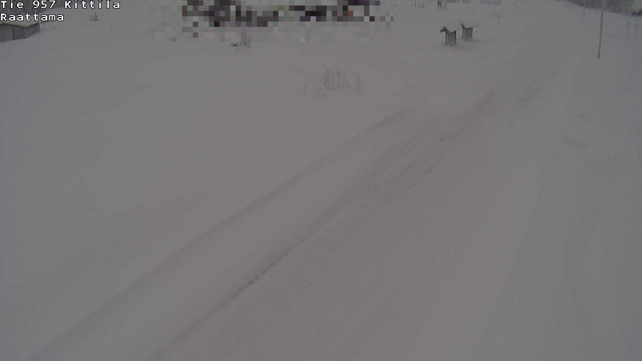Weather Camera Image Road 957 Kittilä, Raattama, Kittilä, Lappi