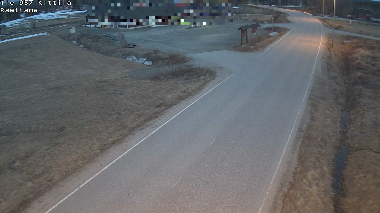 Weather Camera Image Väg 957 Kittilä, Raattama, Kittilä, Lappi