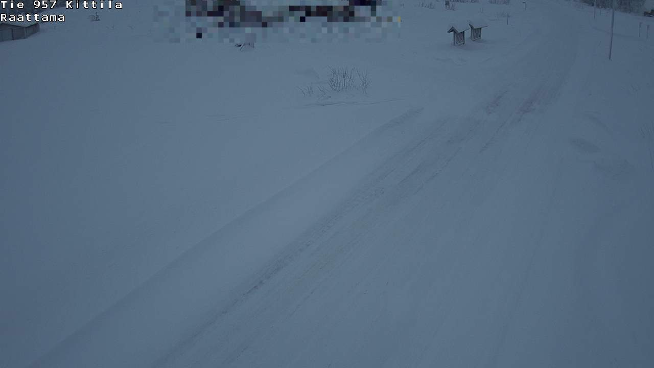 Weather Camera Image Road 957 Kittilä, Raattama, Kittilä, Lappi