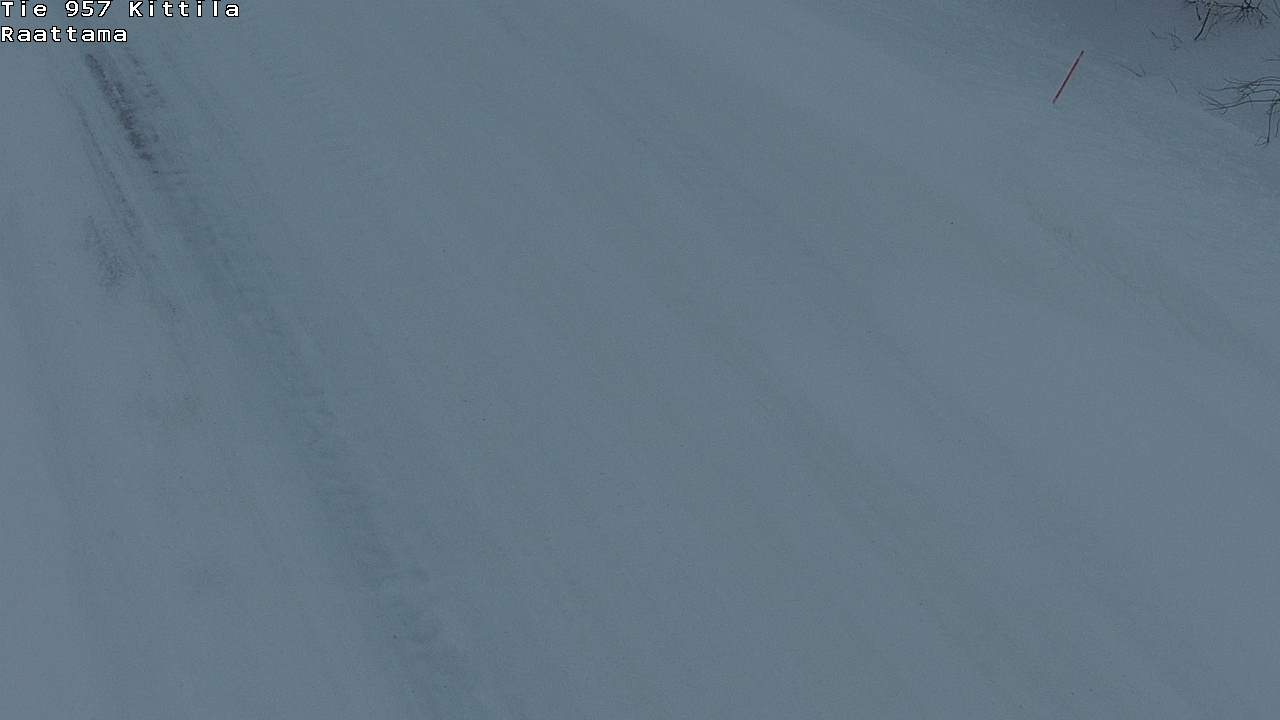Weather Camera Image Road 957 Kittilä, Raattama, Kittilä, Lappi