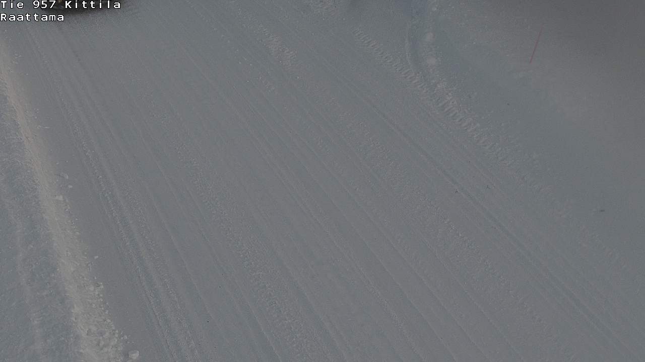 Weather Camera Image Road 957 Kittilä, Raattama, Kittilä, Lappi