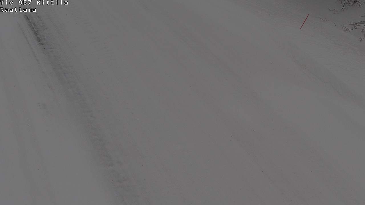 Weather Camera Image Road 957 Kittilä, Raattama, Kittilä, Lappi