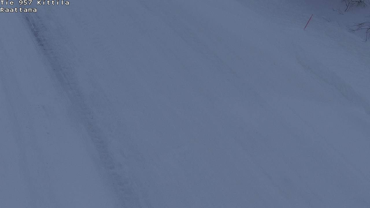 Weather Camera Image Road 957 Kittilä, Raattama, Kittilä, Lappi
