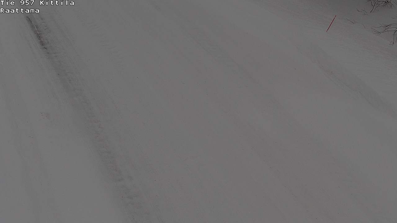 Weather Camera Image Road 957 Kittilä, Raattama, Kittilä, Lappi