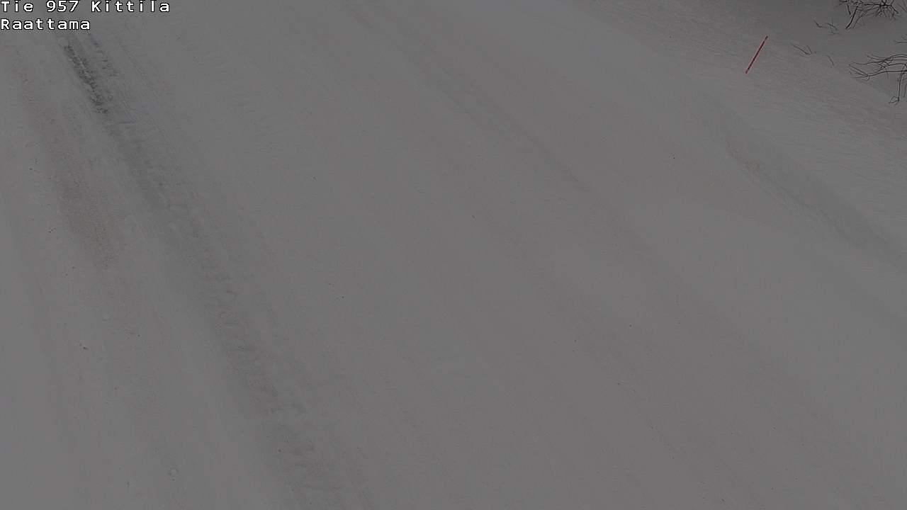 Weather Camera Image Road 957 Kittilä, Raattama, Kittilä, Lappi