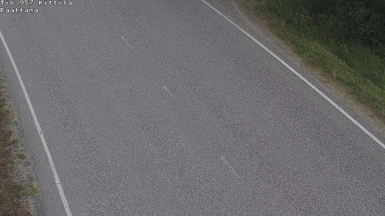 Weather Camera Image Väg 957 Kittilä, Raattama, Kittilä, Lappi