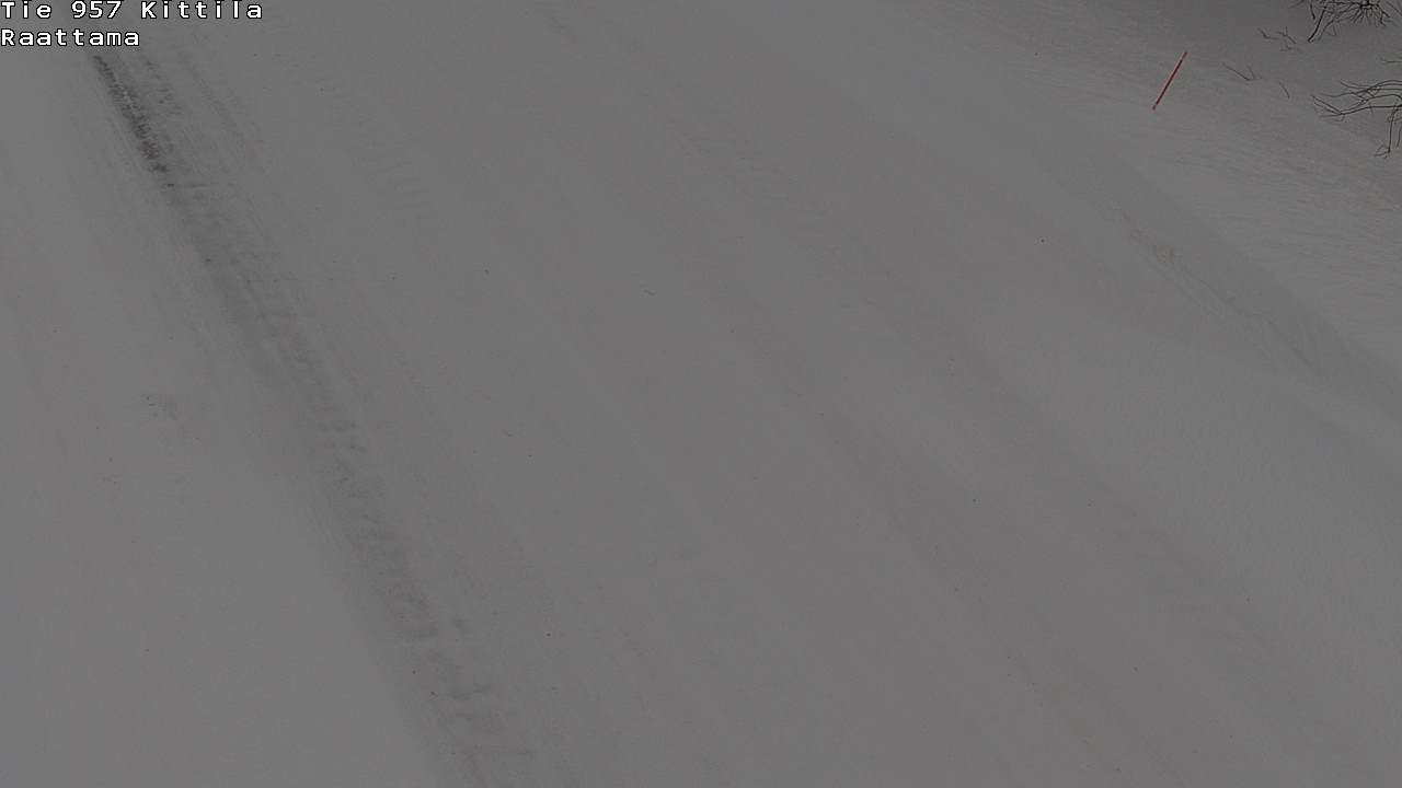 Weather Camera Image Road 957 Kittilä, Raattama, Kittilä, Lappi
