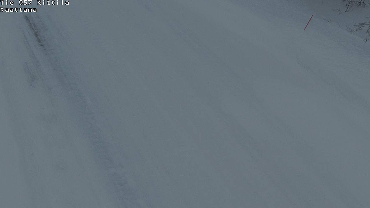Weather Camera Image Road 957 Kittilä, Raattama, Kittilä, Lappi