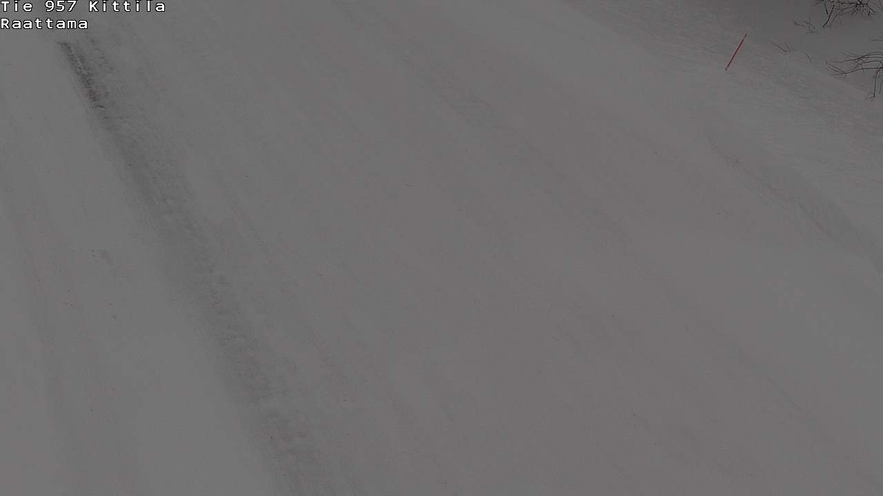 Weather Camera Image Road 957 Kittilä, Raattama, Kittilä, Lappi