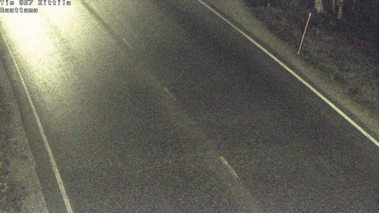 Weather Camera Image Road 957 Kittilä, Raattama, Kittilä, Lappi