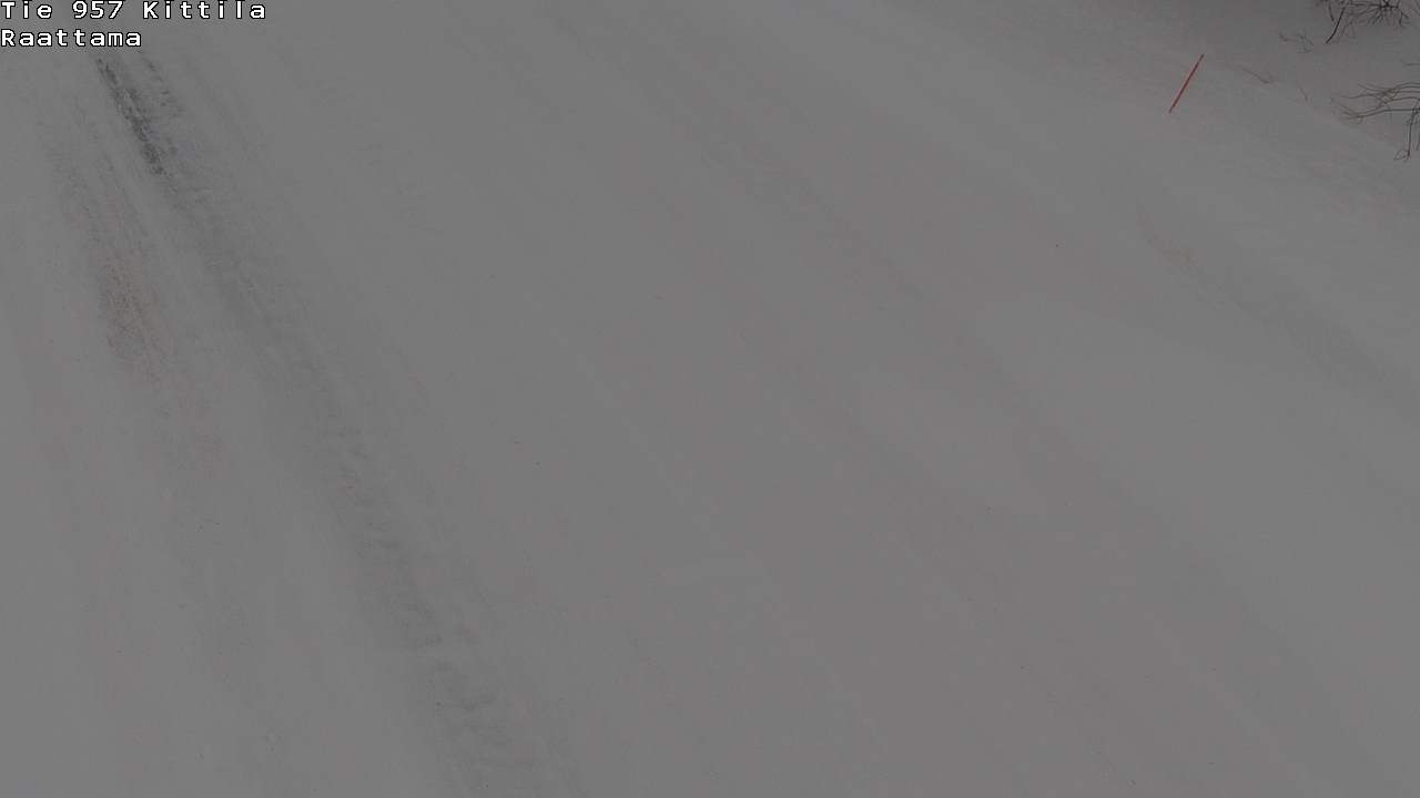 Weather Camera Image Road 957 Kittilä, Raattama, Kittilä, Lappi