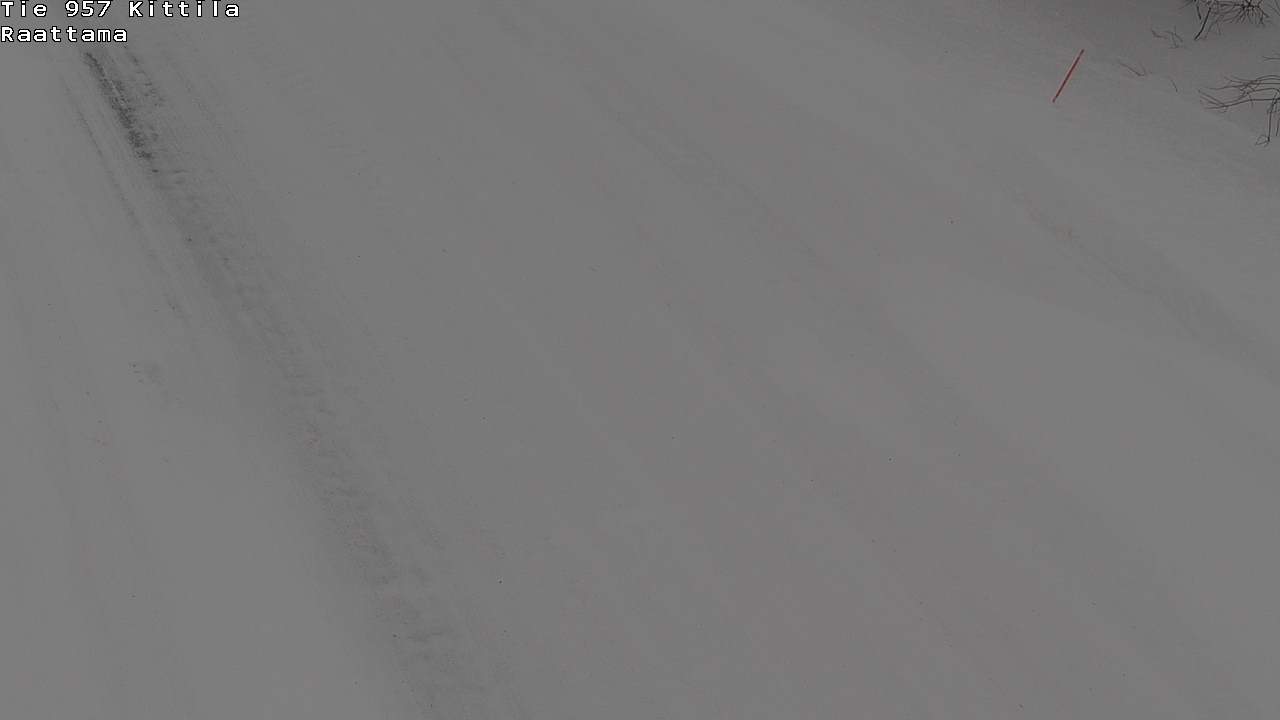 Weather Camera Image Road 957 Kittilä, Raattama, Kittilä, Lappi
