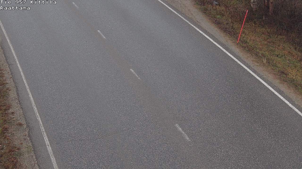 Weather Camera Image Väg 957 Kittilä, Raattama, Kittilä, Lappi