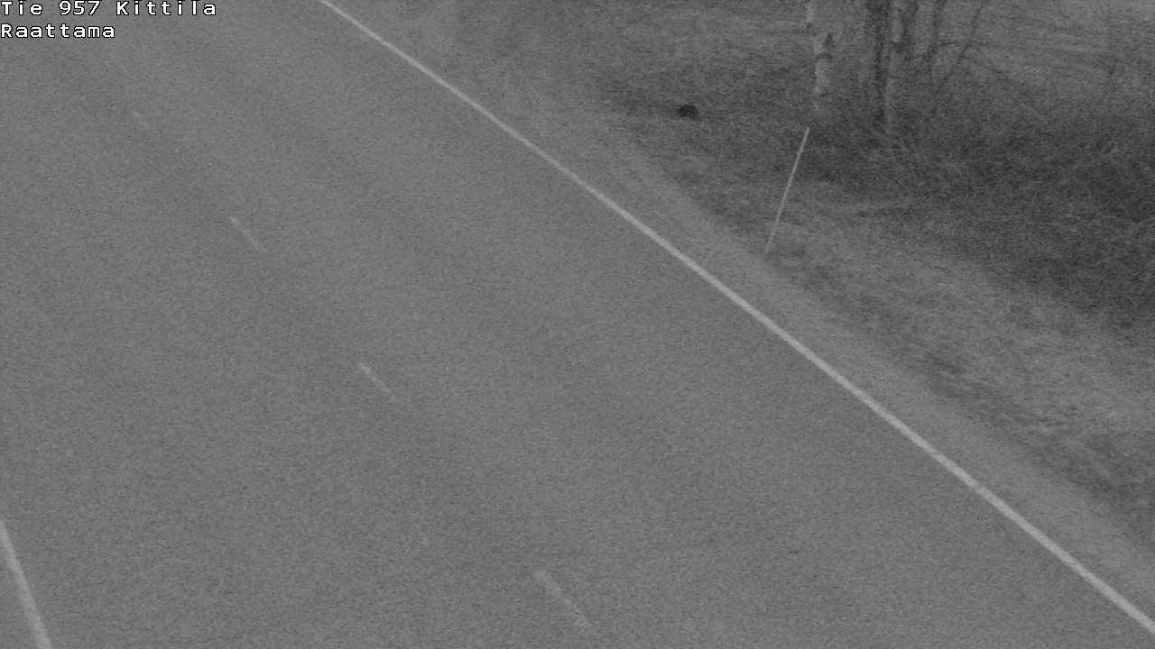 Weather Camera Image Väg 957 Kittilä, Raattama, Kittilä, Lappi