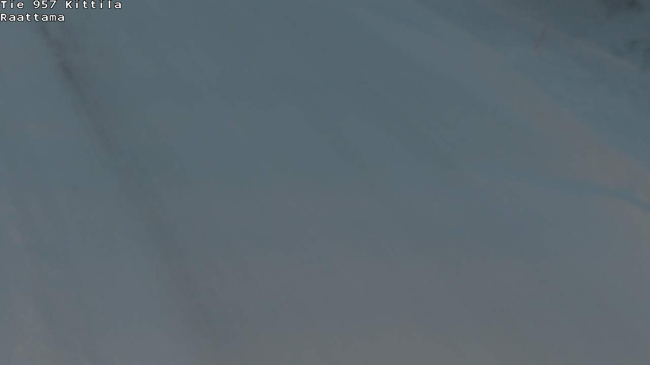 Weather Camera Image Road 957 Kittilä, Raattama, Kittilä, Lappi