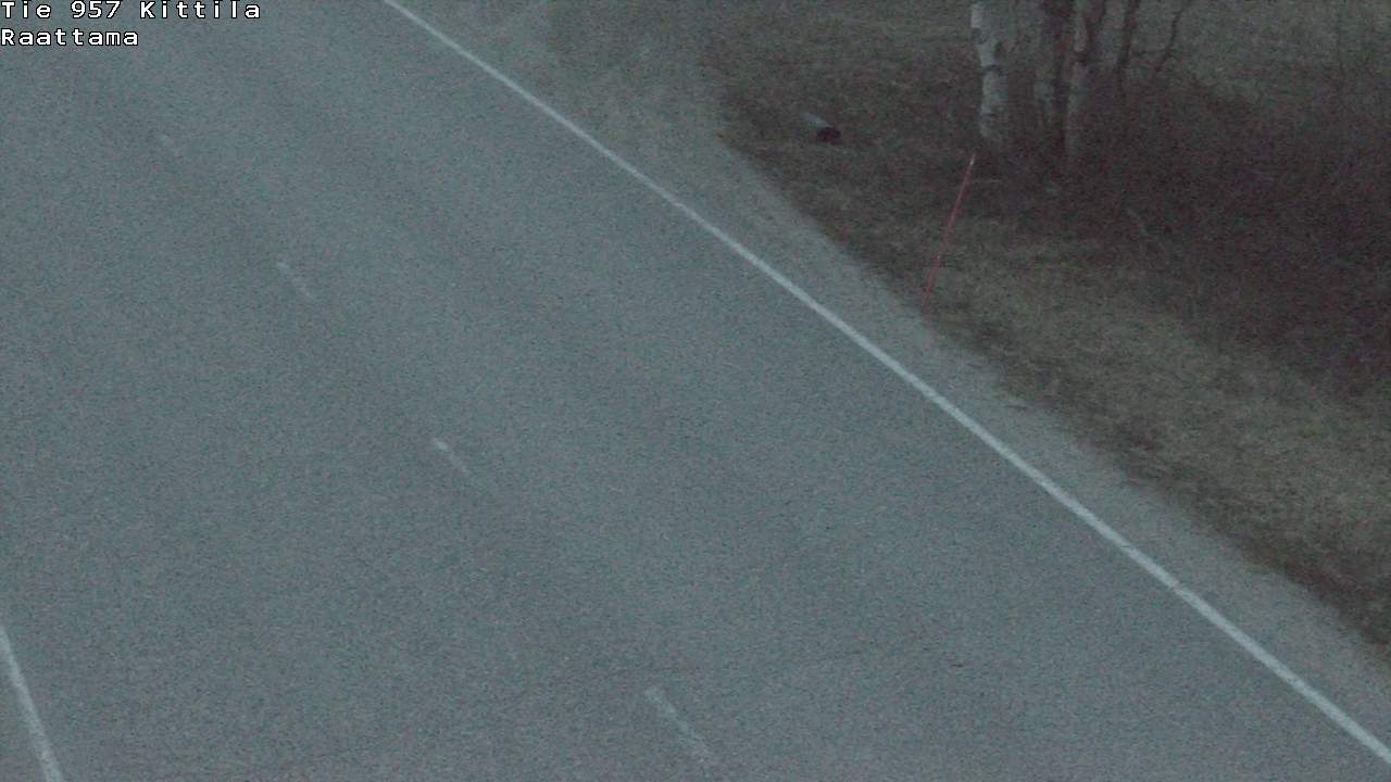 Weather Camera Image Väg 957 Kittilä, Raattama, Kittilä, Lappi