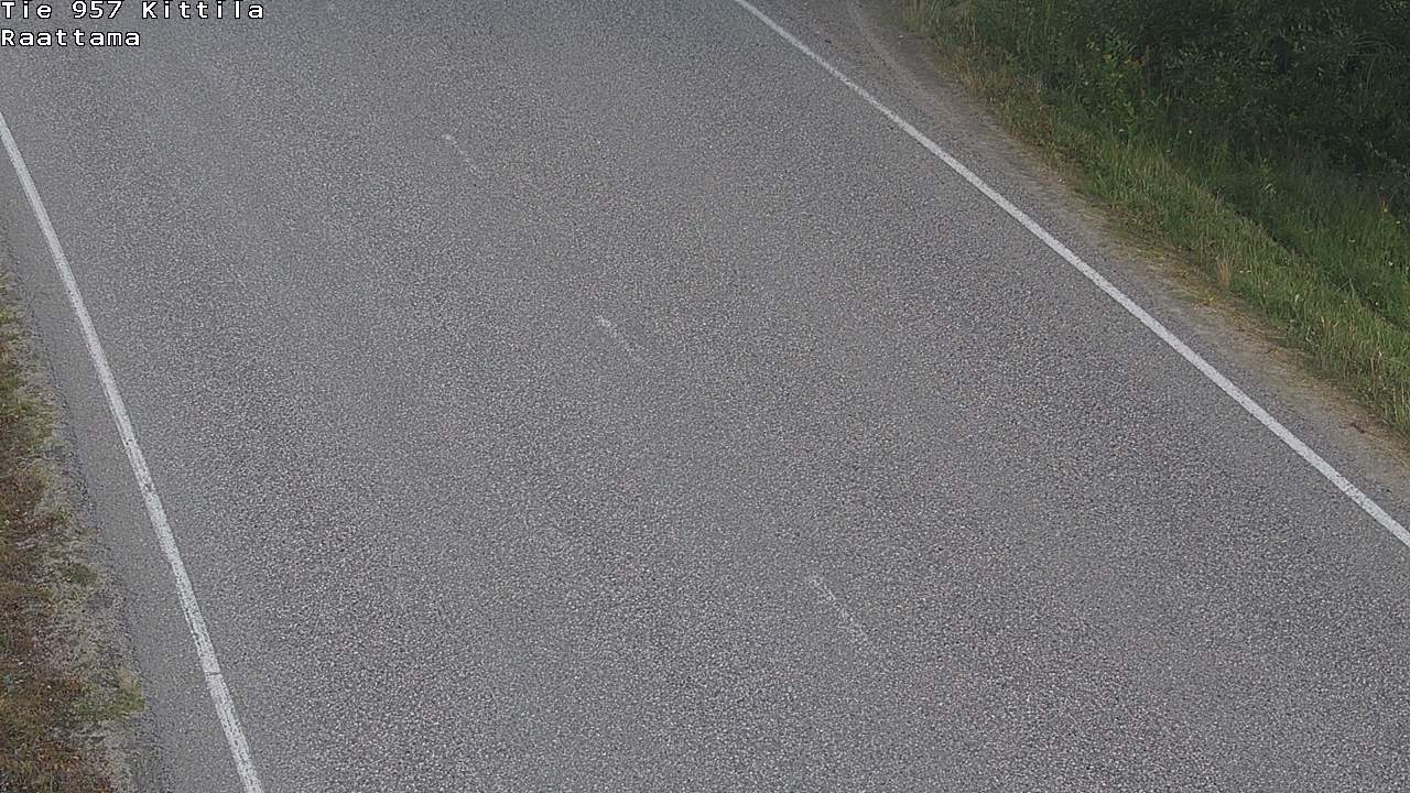 Weather Camera Image Väg 957 Kittilä, Raattama, Kittilä, Lappi