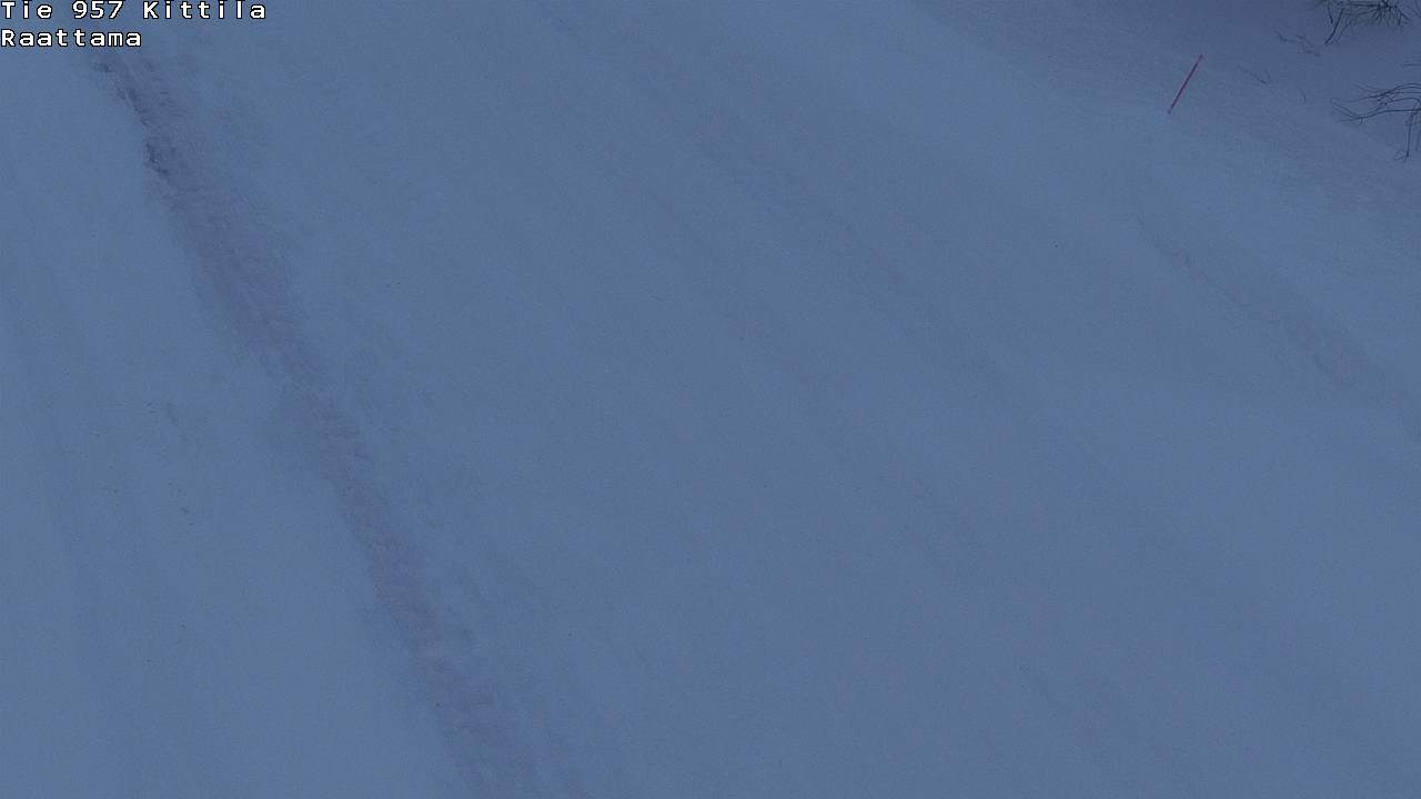 Weather Camera Image Road 957 Kittilä, Raattama, Kittilä, Lappi