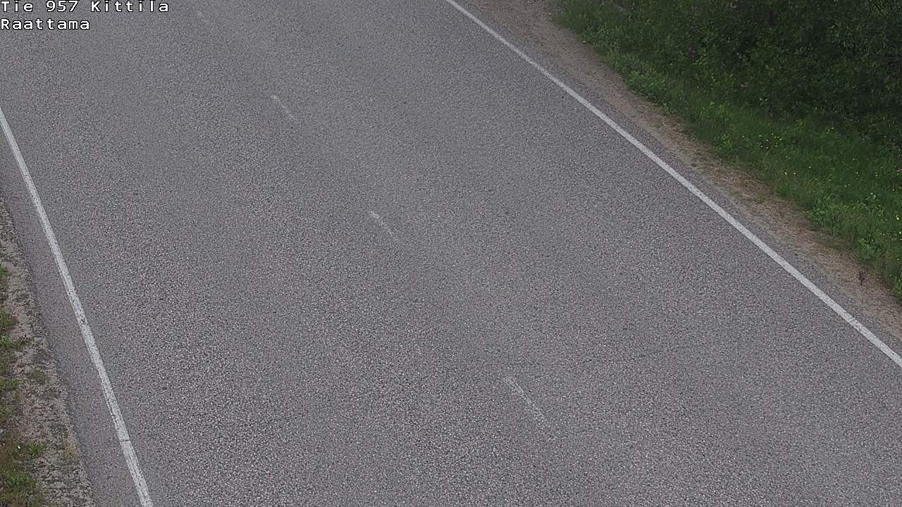 Weather Camera Image Väg 957 Kittilä, Raattama, Kittilä, Lappi