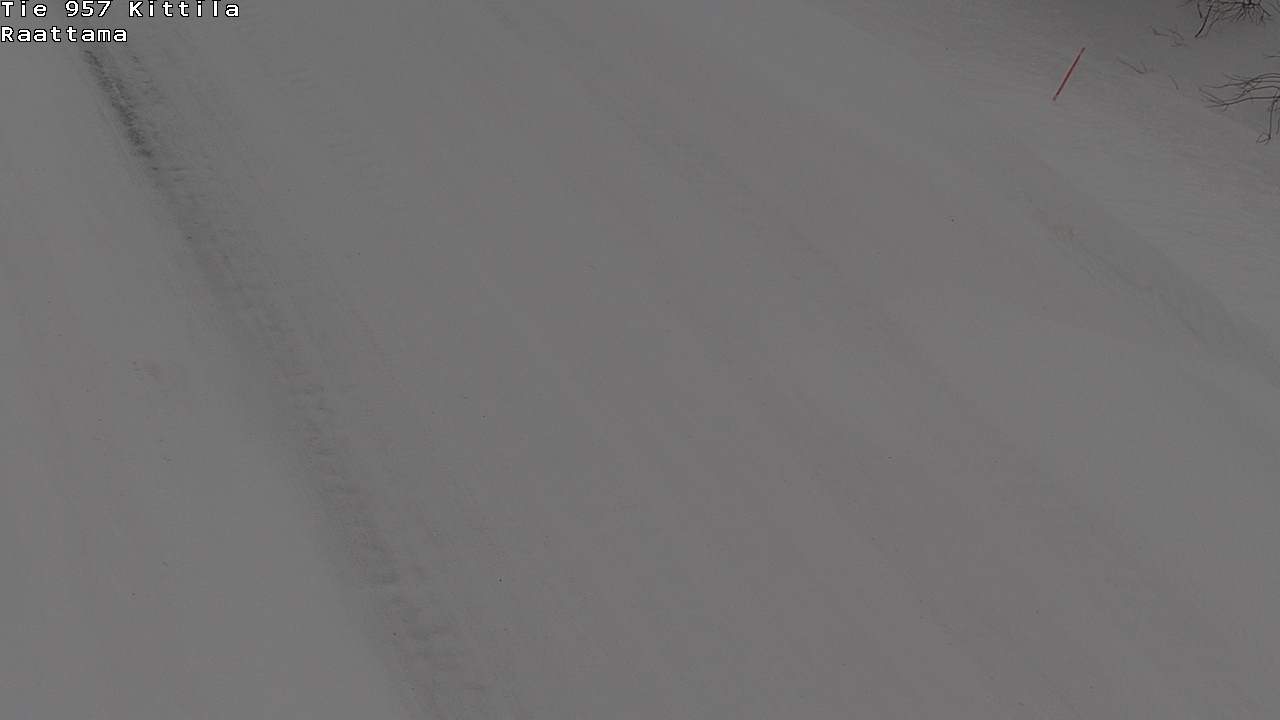 Weather Camera Image Road 957 Kittilä, Raattama, Kittilä, Lappi