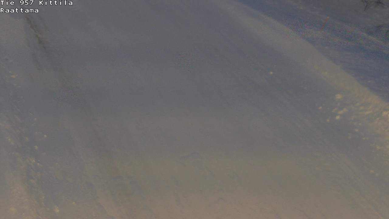 Weather Camera Image Road 957 Kittilä, Raattama, Kittilä, Lappi