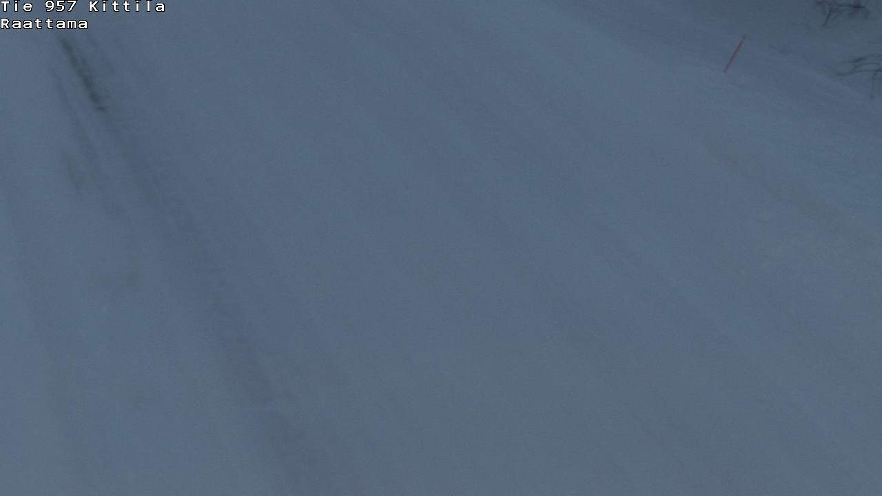 Weather Camera Image Road 957 Kittilä, Raattama, Kittilä, Lappi