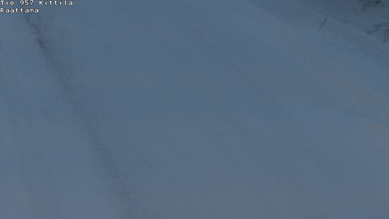 Weather Camera Image Road 957 Kittilä, Raattama, Kittilä, Lappi