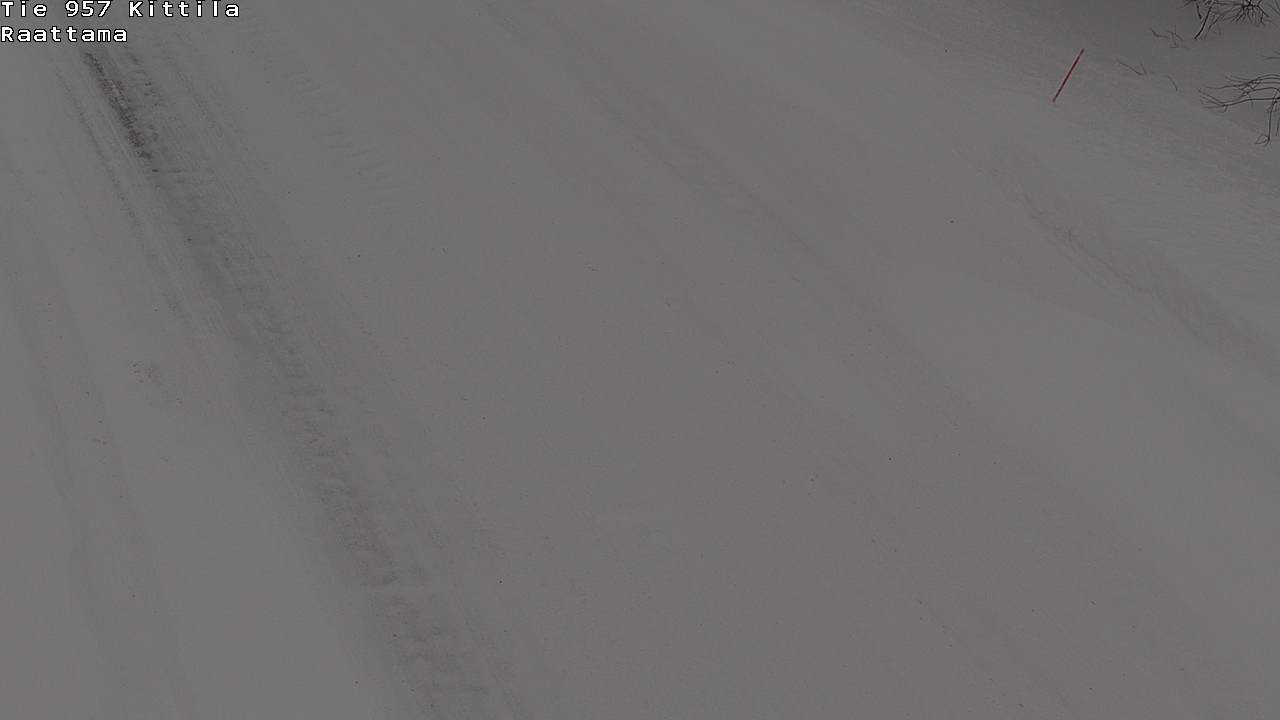 Weather Camera Image Road 957 Kittilä, Raattama, Kittilä, Lappi