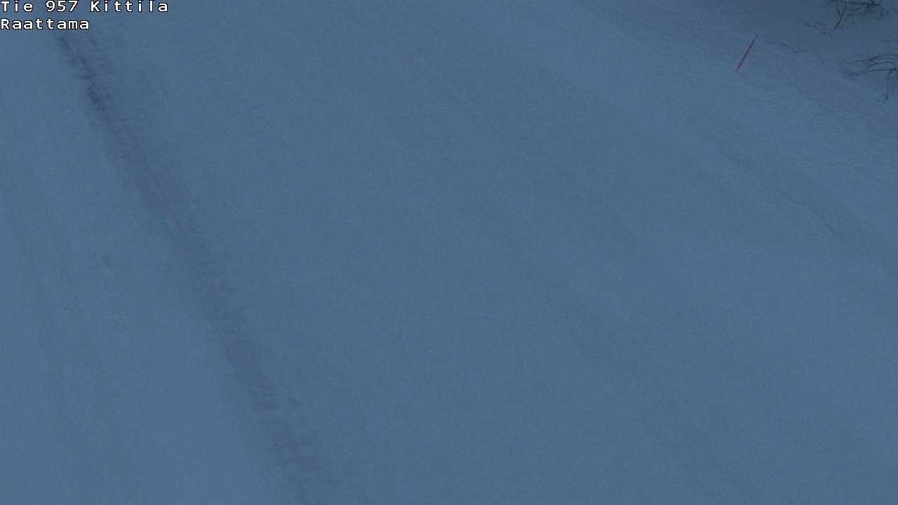 Weather Camera Image Road 957 Kittilä, Raattama, Kittilä, Lappi