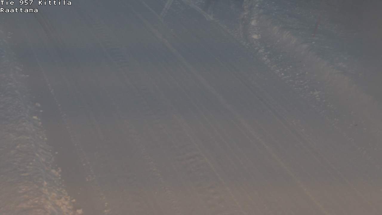 Weather Camera Image Road 957 Kittilä, Raattama, Kittilä, Lappi