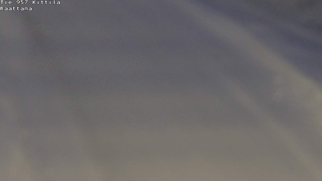 Weather Camera Image Road 957 Kittilä, Raattama, Kittilä, Lappi