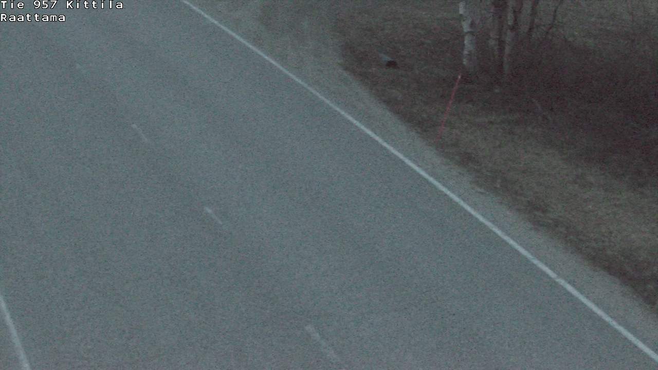 Weather Camera Image Väg 957 Kittilä, Raattama, Kittilä, Lappi