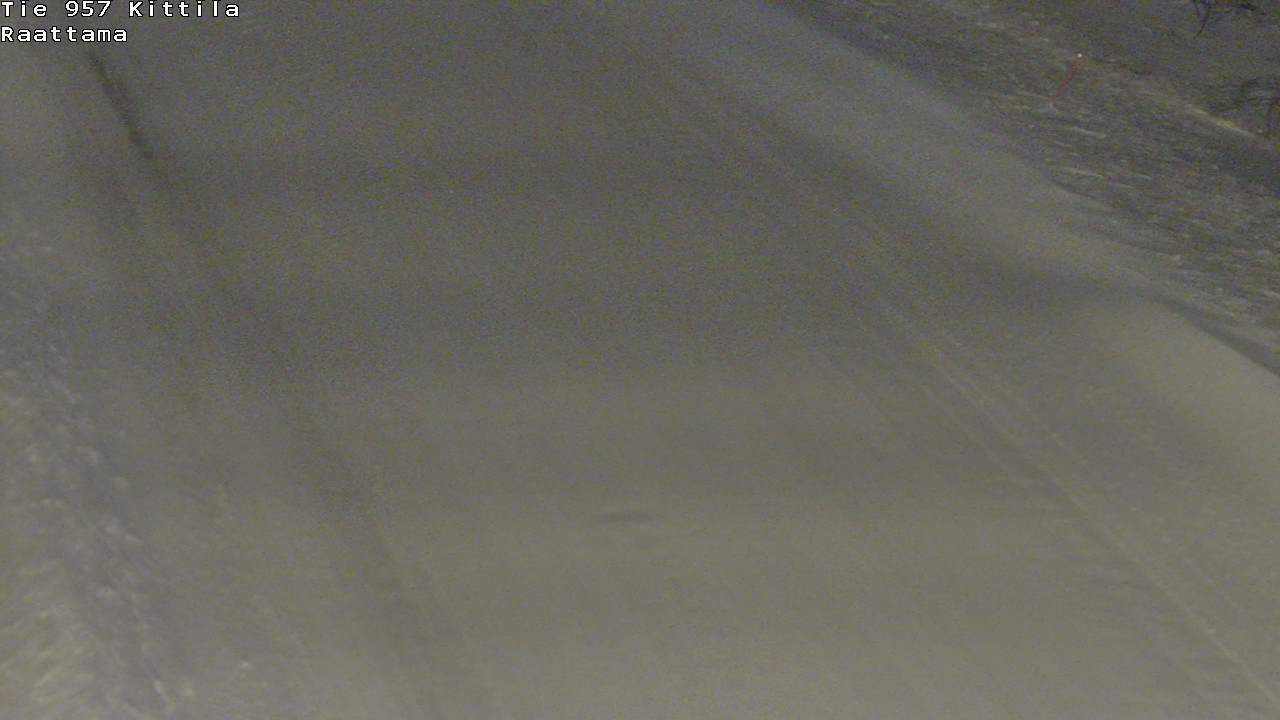 Weather Camera Image Road 957 Kittilä, Raattama, Kittilä, Lappi