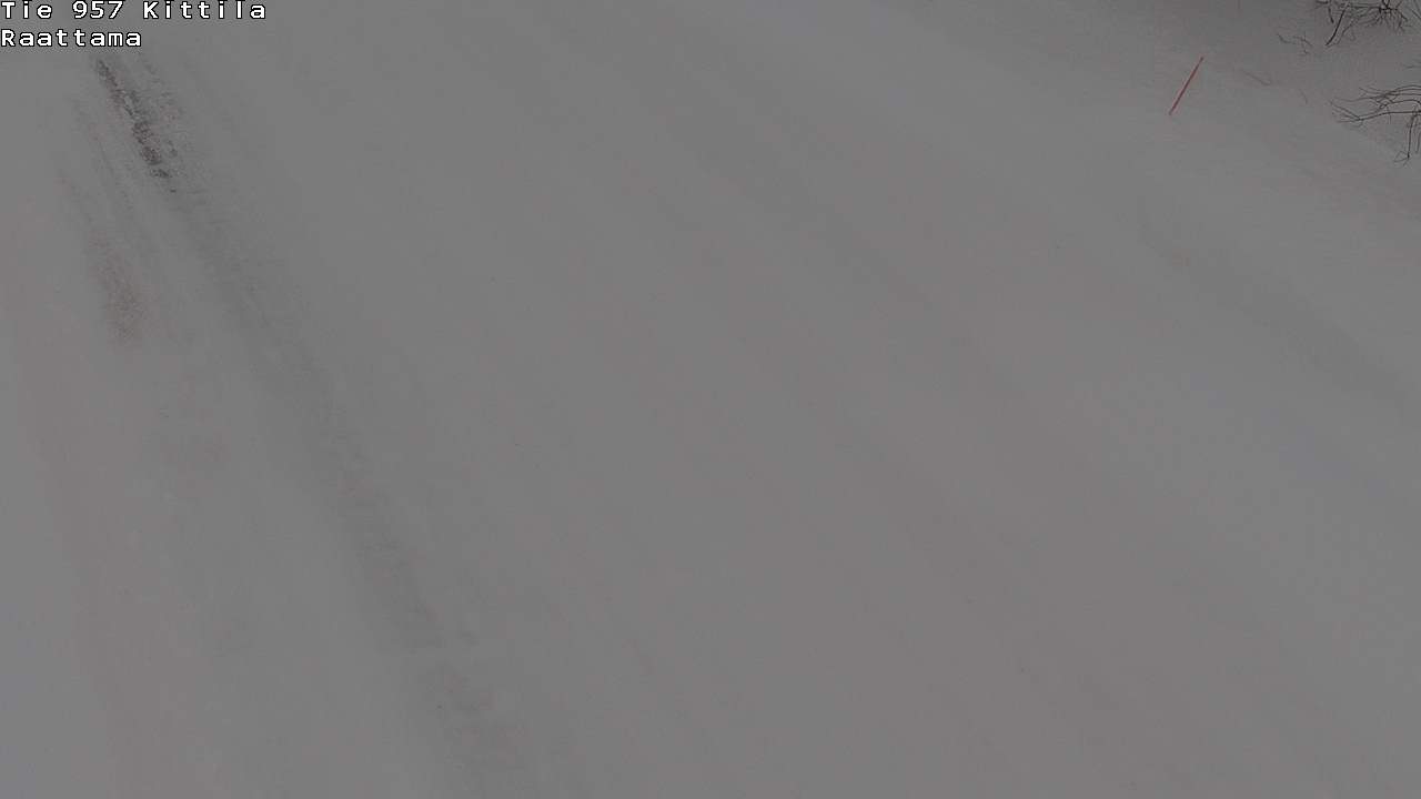 Weather Camera Image Road 957 Kittilä, Raattama, Kittilä, Lappi